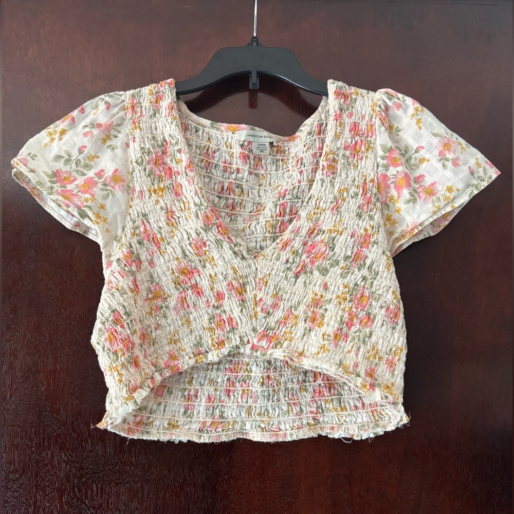 American Eagle Crop Blouse (SP)